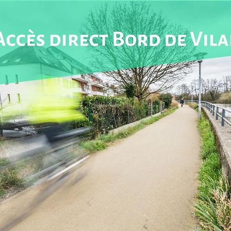 Joli T2 - Proche Gare - Bord de vilaine Lägenhet Rennes Exteriör bild